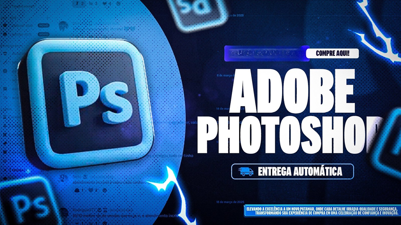 📸・ADOBE PHOTOSHOP 2024 | VITALÍCIO